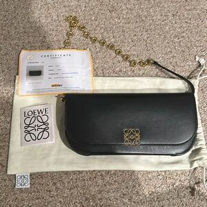 Loewe Goya Long Leather Clutch